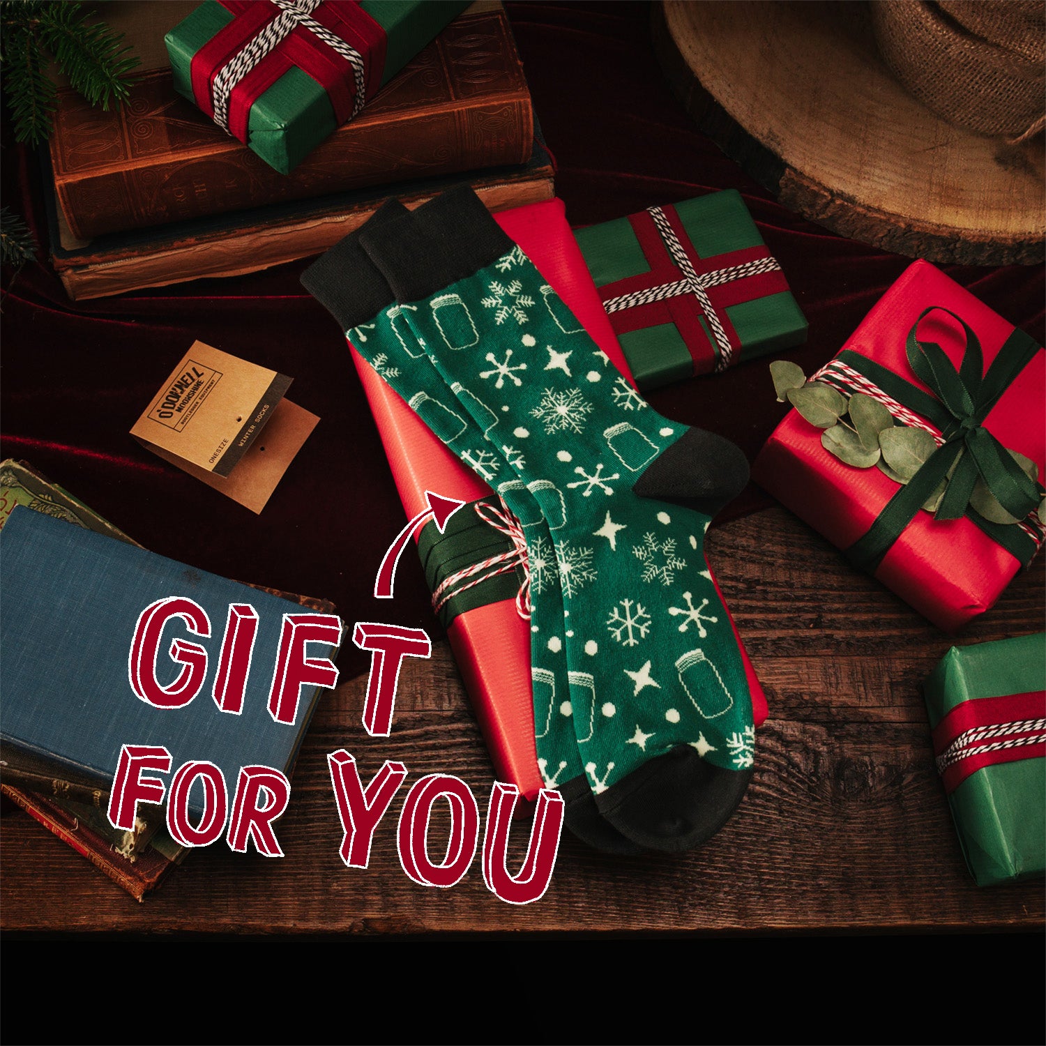 December giveaway 2: O'Donnell Moonshine sokken