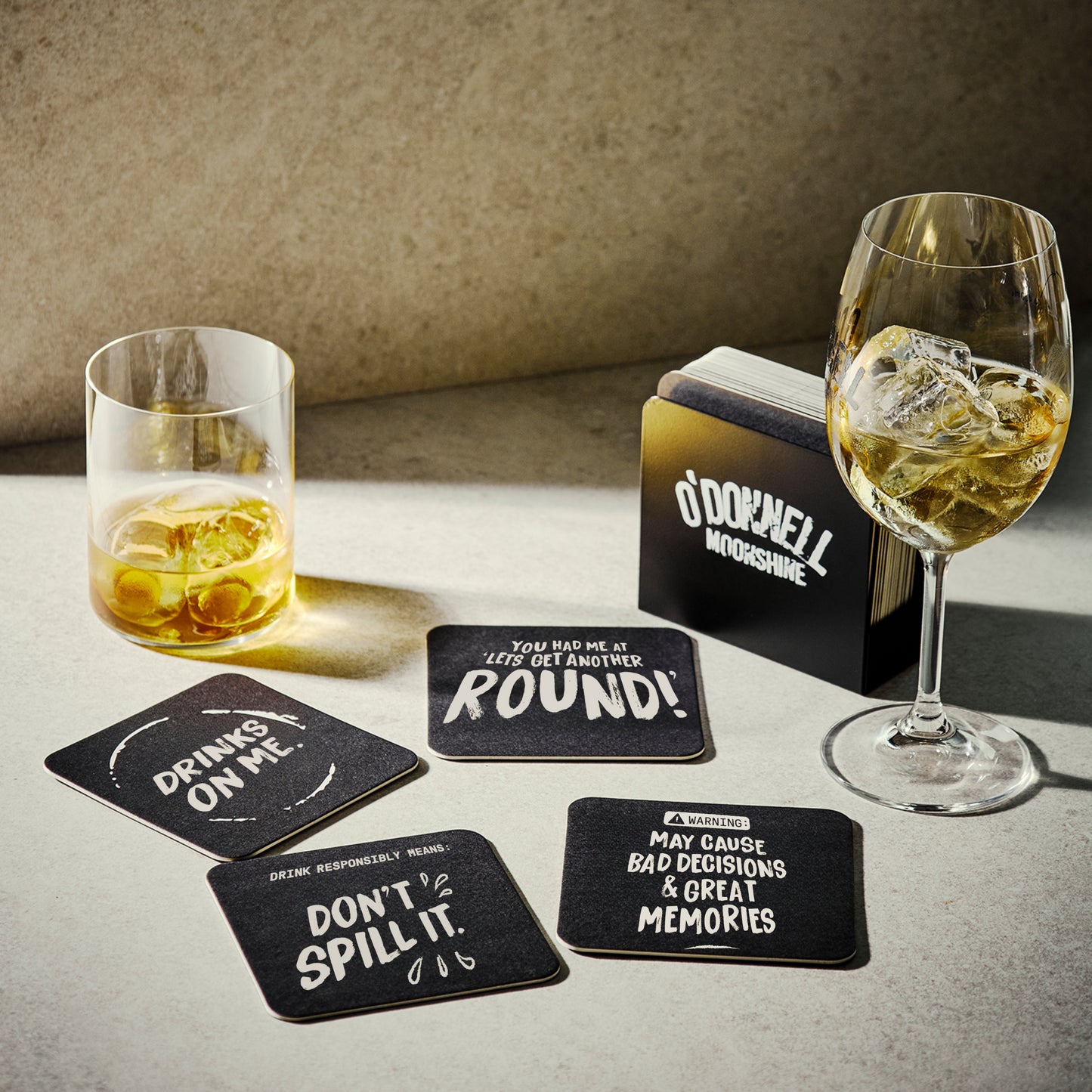 Paper Drink Coasters