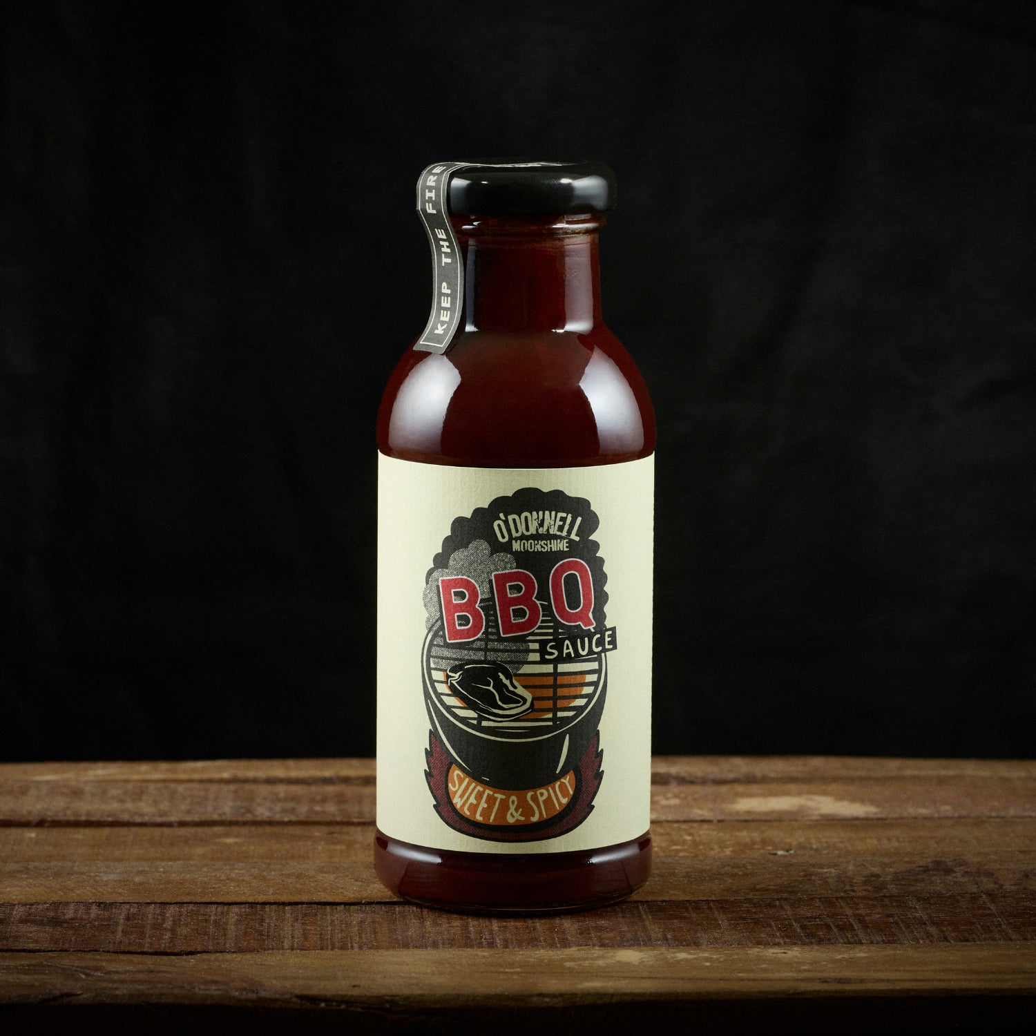 zoete en pittige bbq-saus