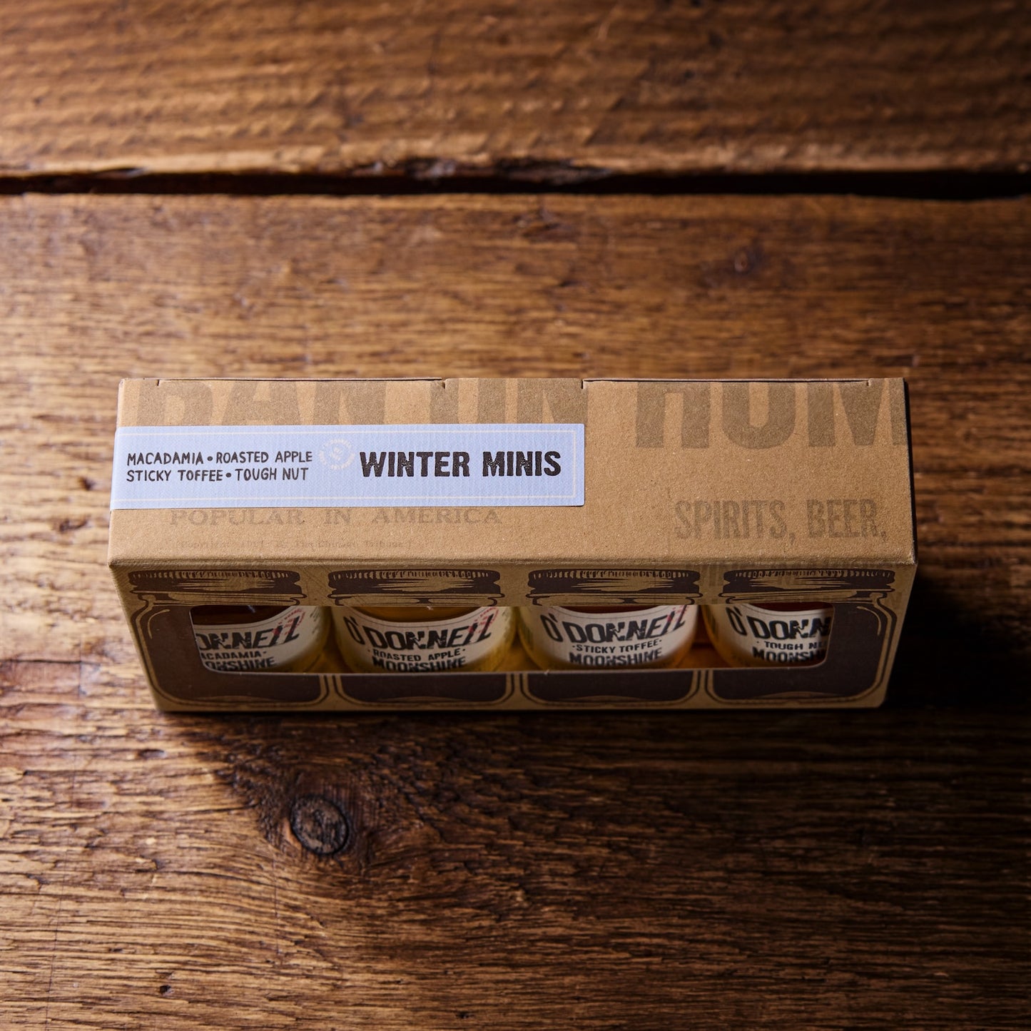 Set van Mini Moonshine Jars