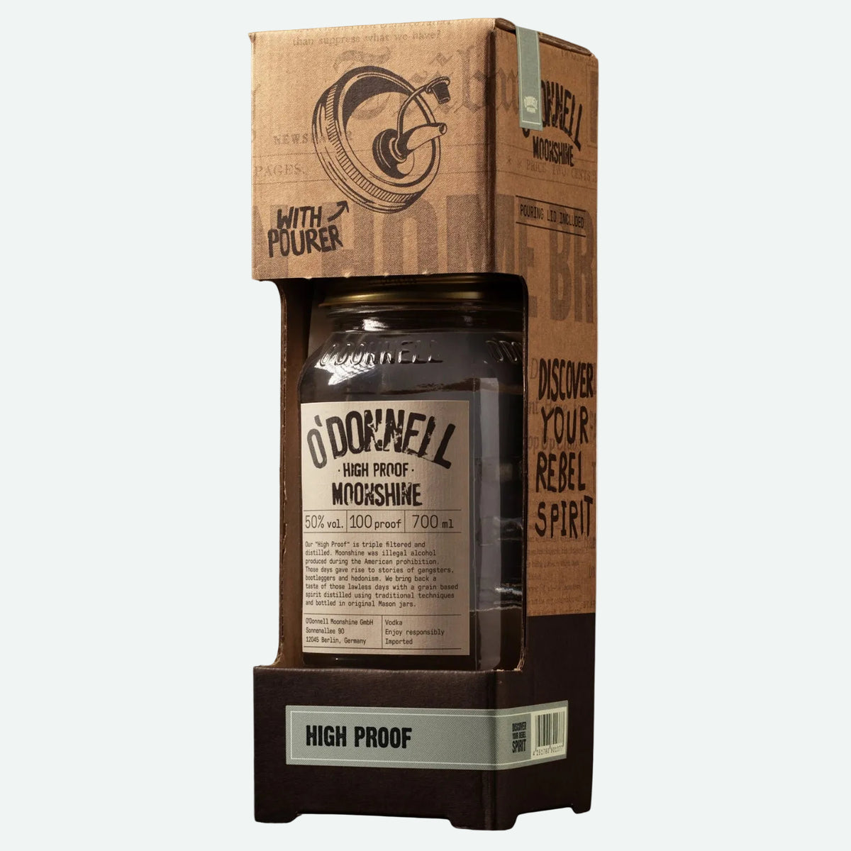 O'Donnell Moonshine High Proof Kombi