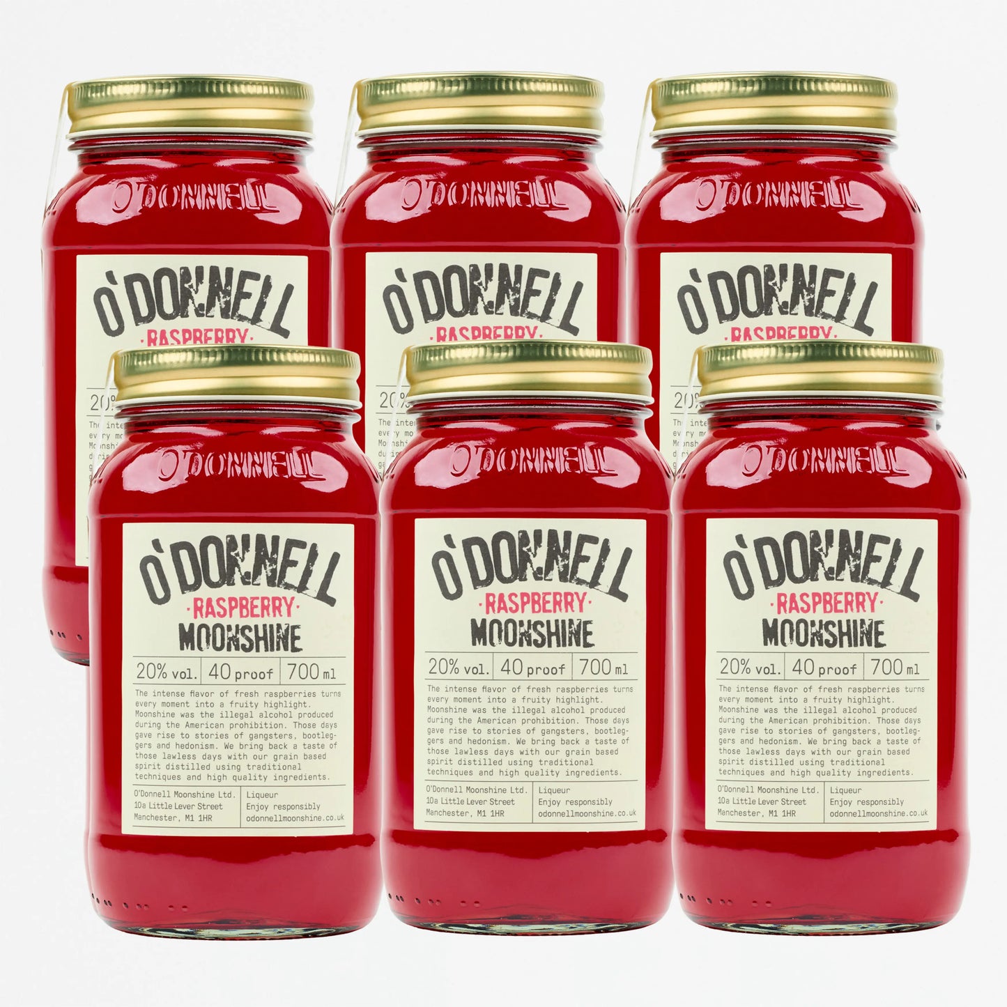 Raspberry Likeur 6er Bundle