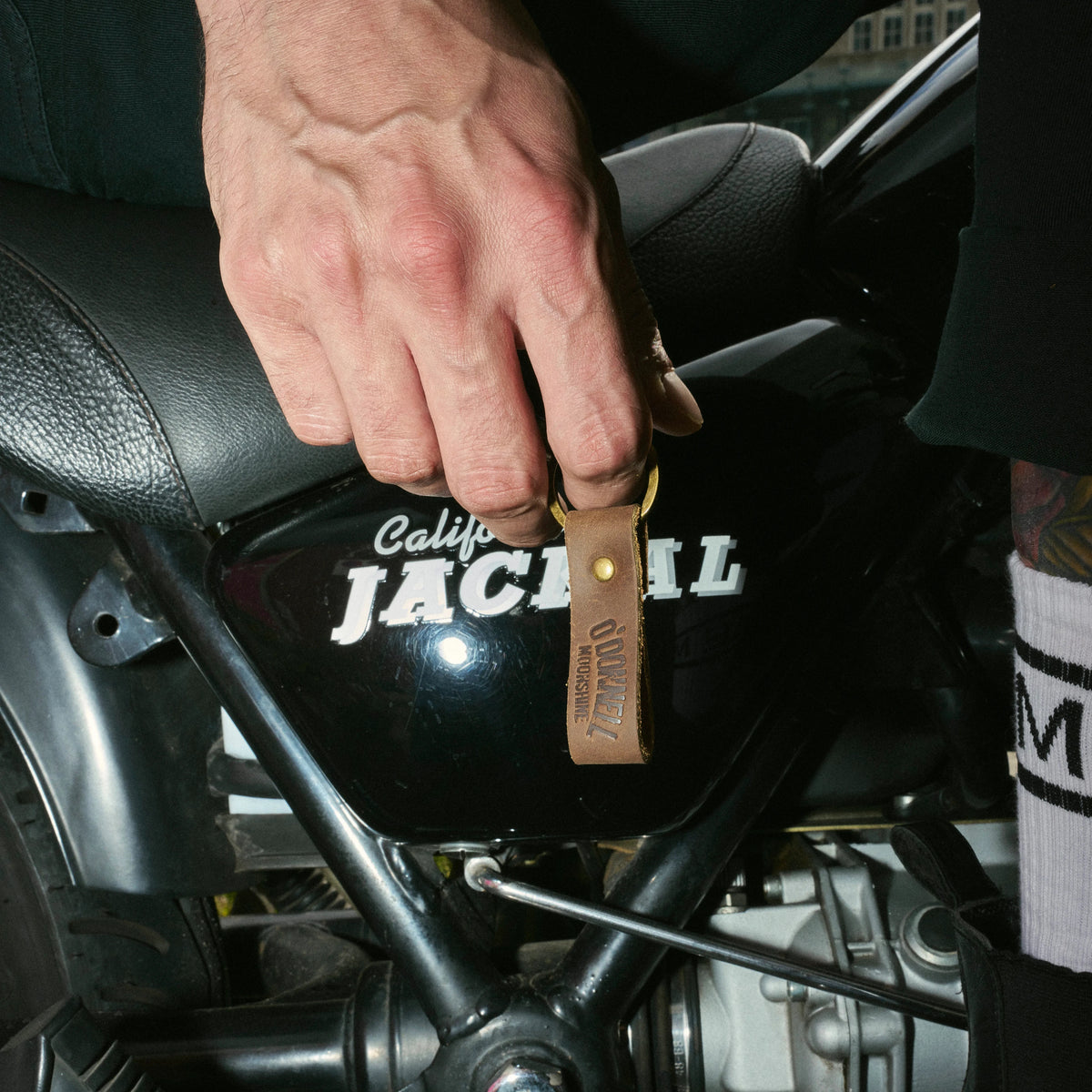 Leren Keychain