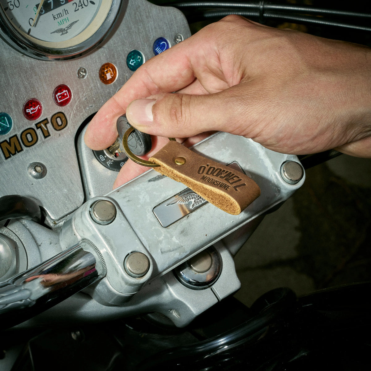 Leren Keychain