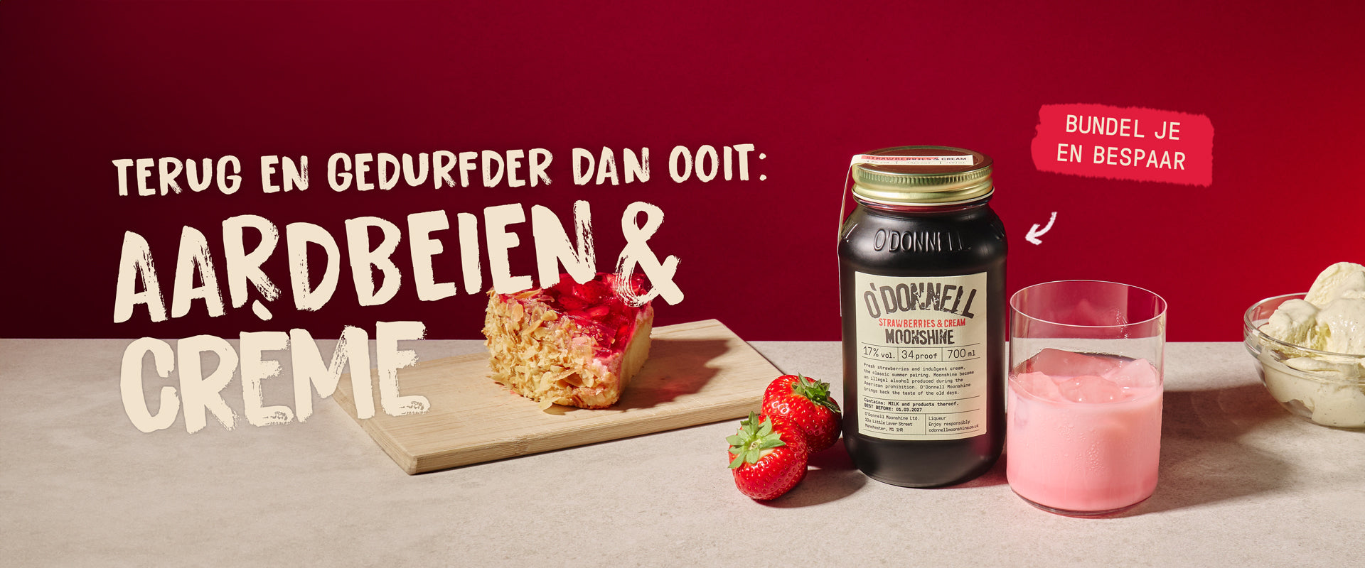 TERUG EN GEDURFDER DAN OOIT: AARDBEIEN & CREME