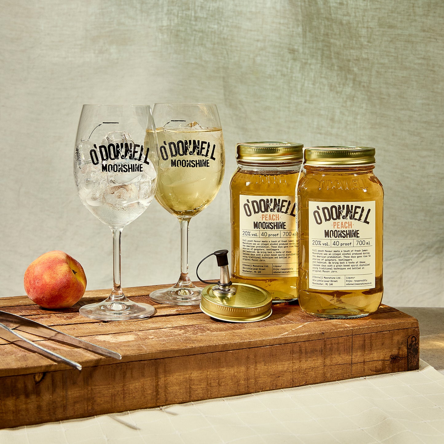 Double Spritz Glas Bundle Peach