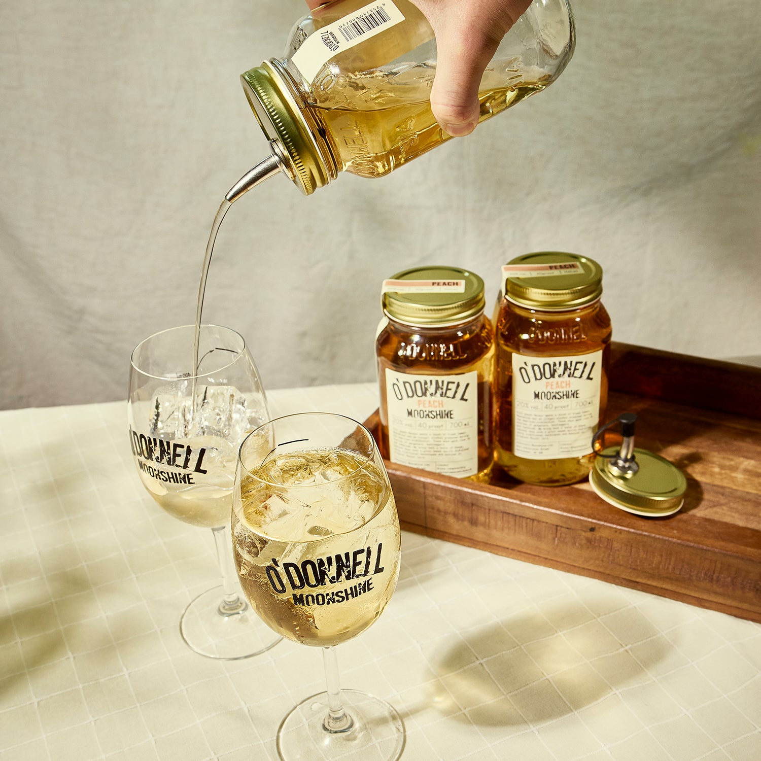 Double Spritz Glas Bundle Peach