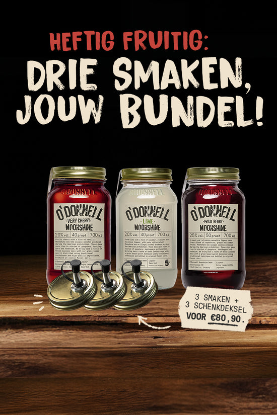 Heftig Fruitig: Drie Smaken, Jouw Bundel! 3 Smaken + 3 schendeksel €80.90