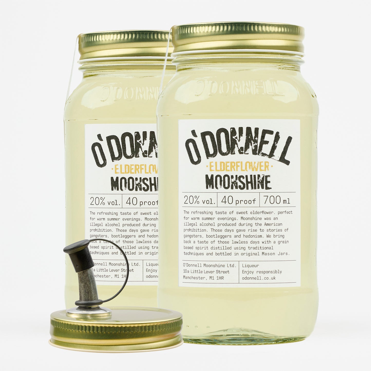 Elderflower likeur - 20% vol.