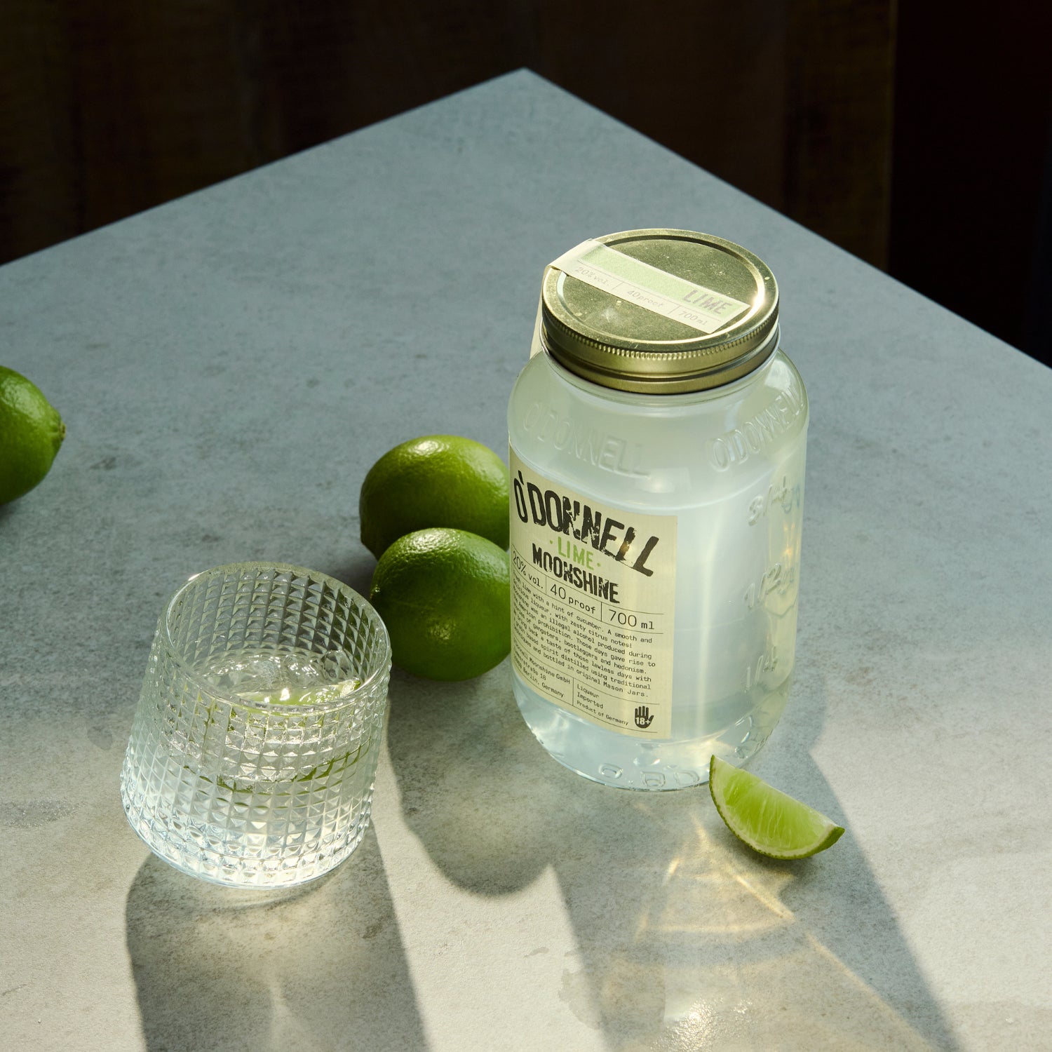 Lime moonshine