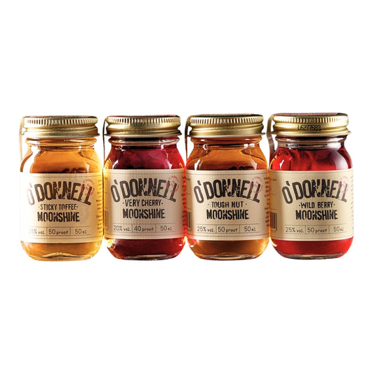Set van Mini Moonshine Jars