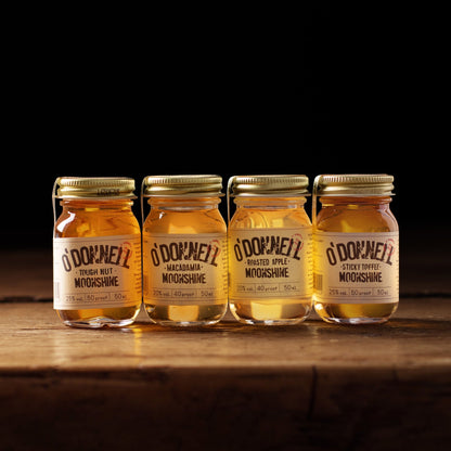 Set van Mini Moonshine Jars