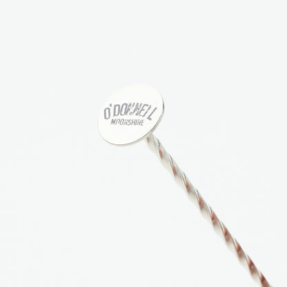 O'Donnell Moonshine Bar-Set: hier is de barllepel met het logo te zien.