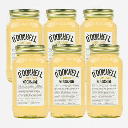 The O'Donnell Elderflower, comprising two liqueurs and a pourer, sold as a bundle.
