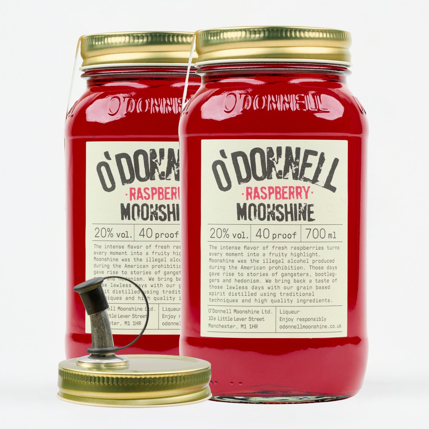 Raspberry Likeur - 20% vol.