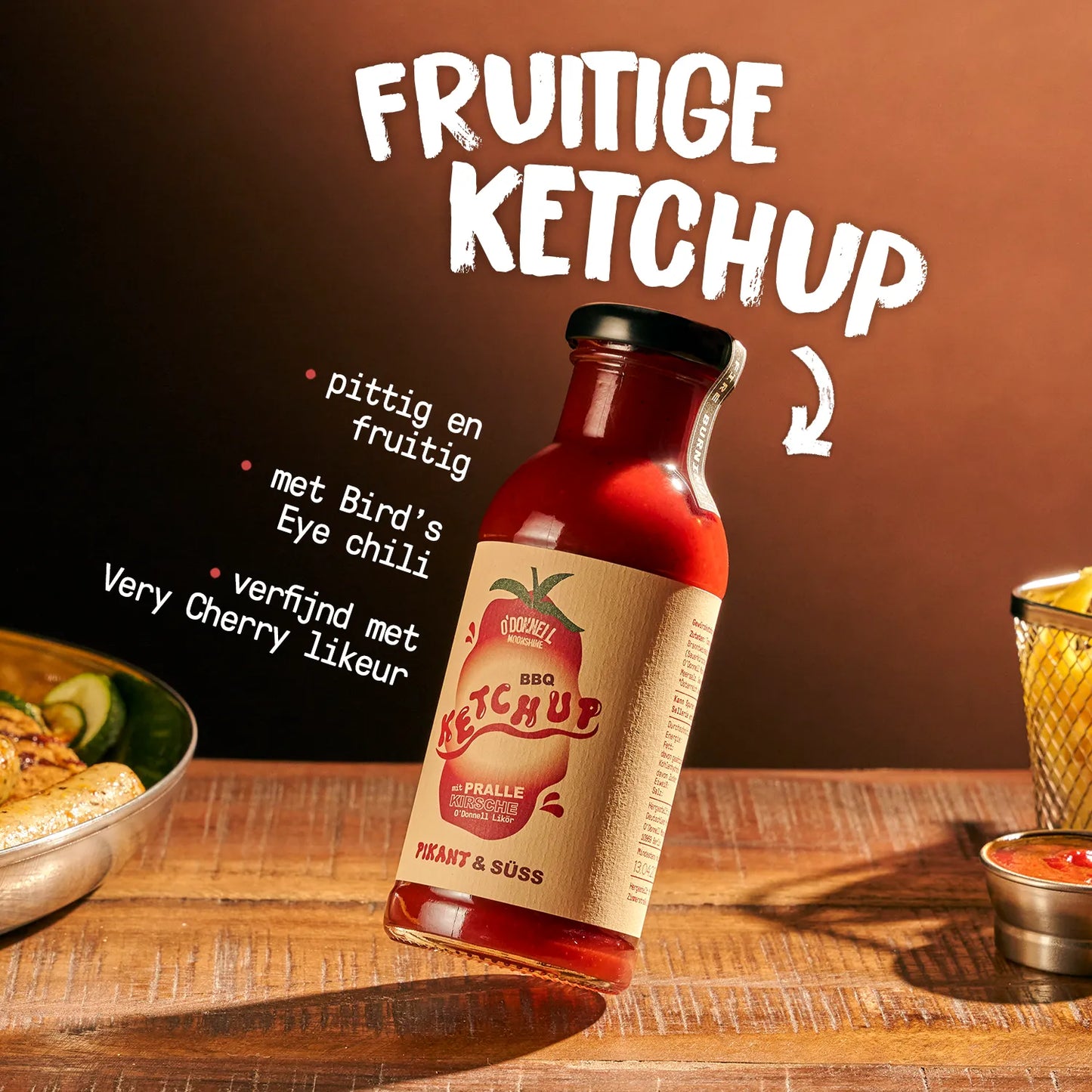 BBQ Grillsauce - Pralle Kirsche Ketchup